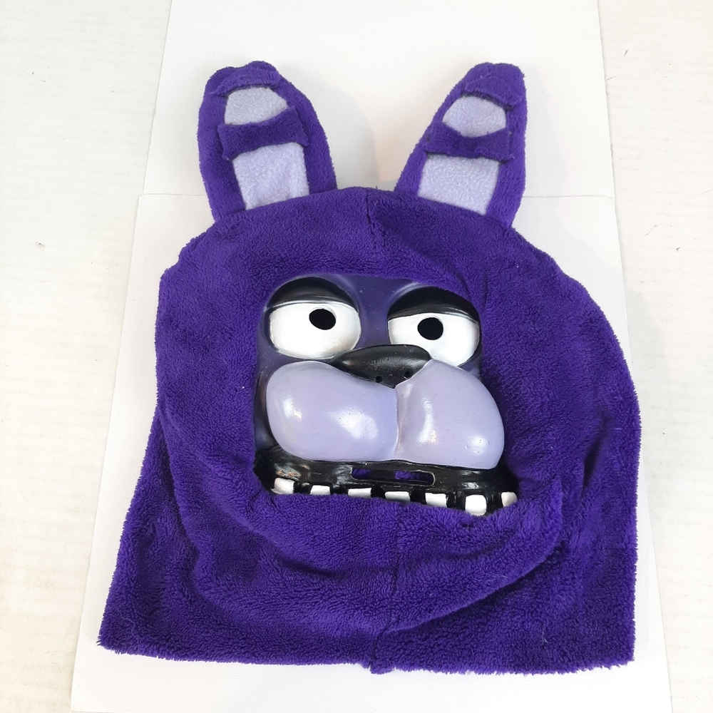 Five Nights at Freddy’s Purple Bonnie One Size Costume Mask Fits Kids And Adults